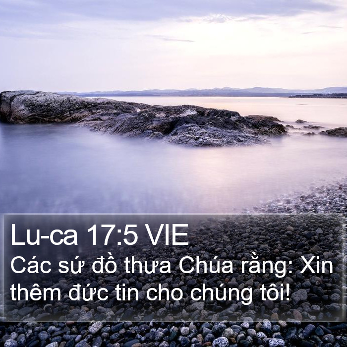 Lu-ca 17:5 VIE Bible Study