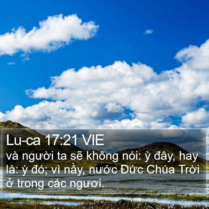 Lu-ca 17:21 VIE Bible Study