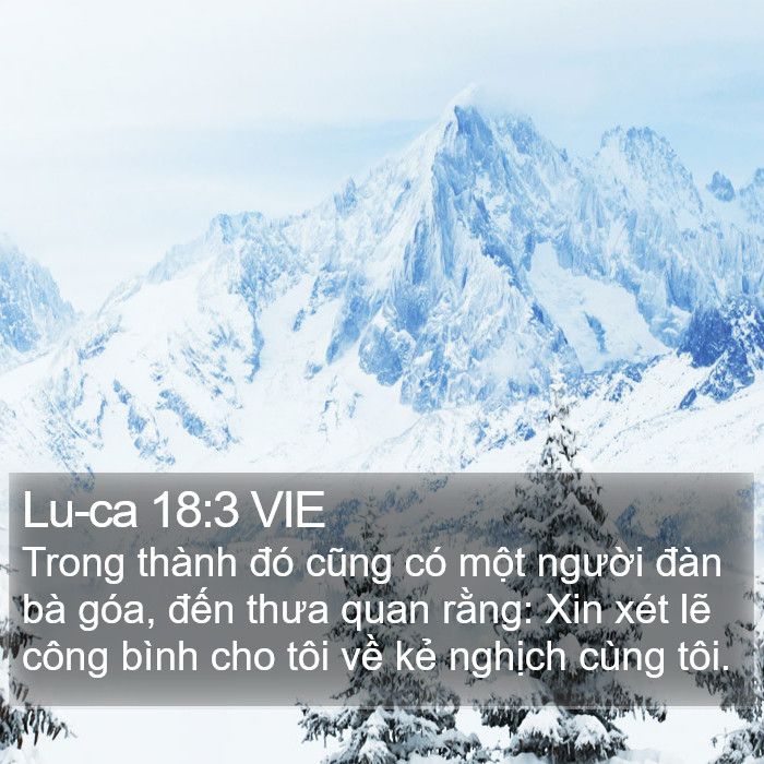 Lu-ca 18:3 VIE Bible Study