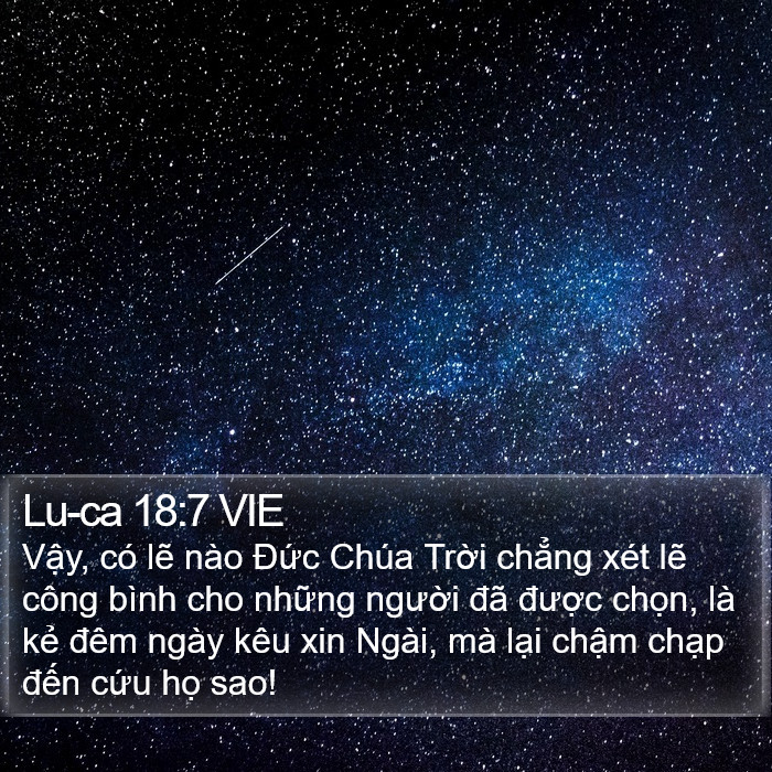 Lu-ca 18:7 VIE Bible Study