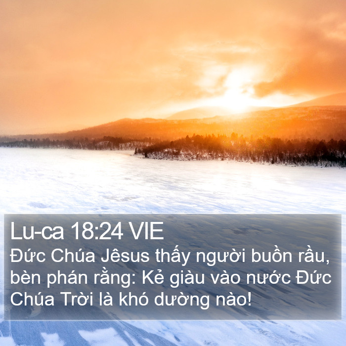 Lu-ca 18:24 VIE Bible Study