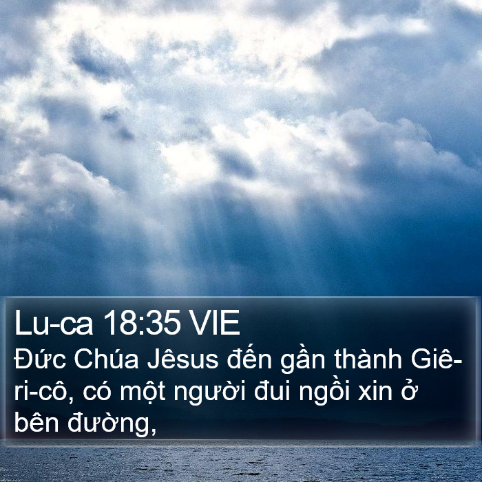 Lu-ca 18:35 VIE Bible Study