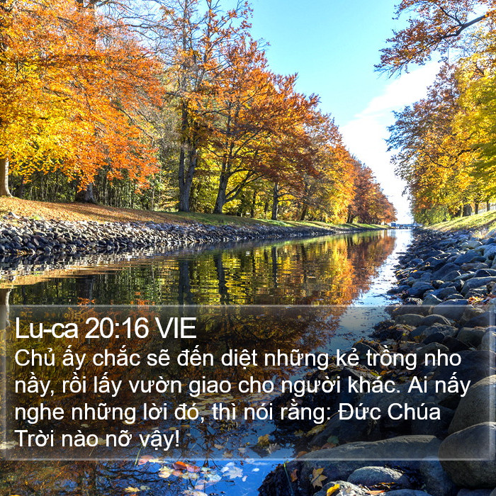 Lu-ca 20:16 VIE Bible Study