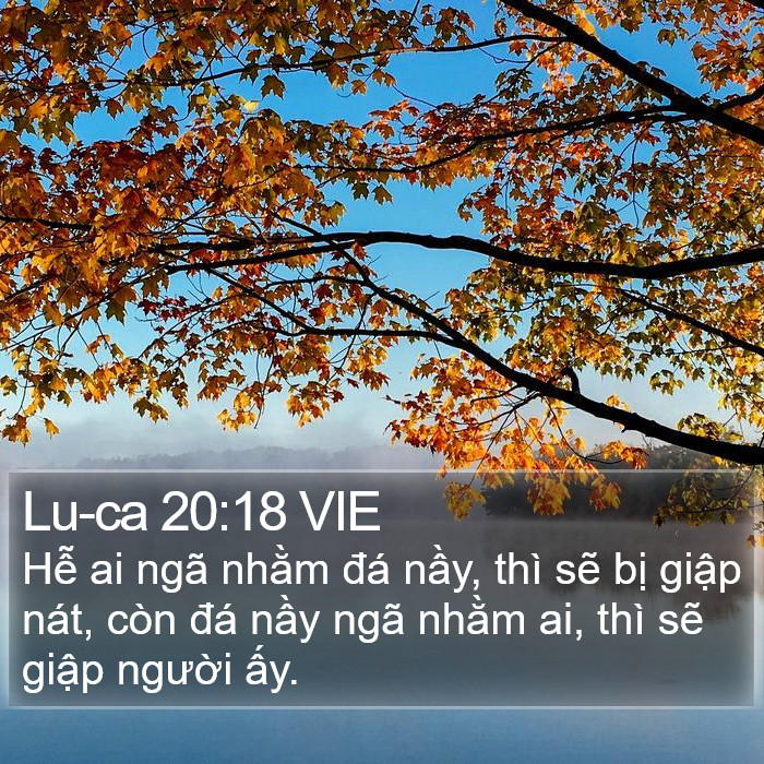 Lu-ca 20:18 VIE Bible Study