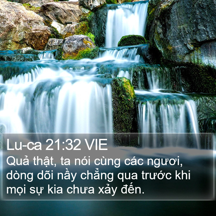 Lu-ca 21:32 VIE Bible Study