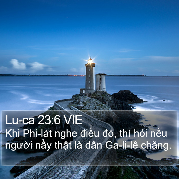 Lu-ca 23:6 VIE Bible Study