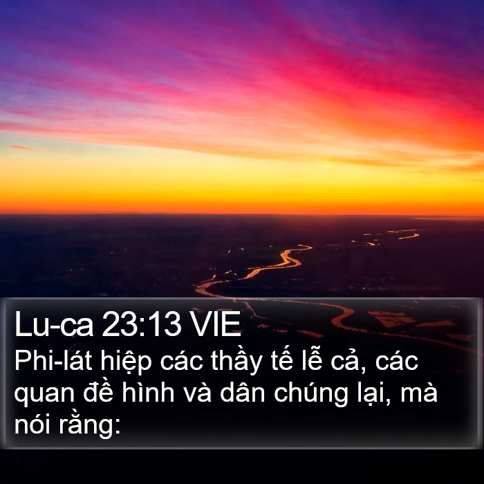 Lu-ca 23:13 VIE Bible Study