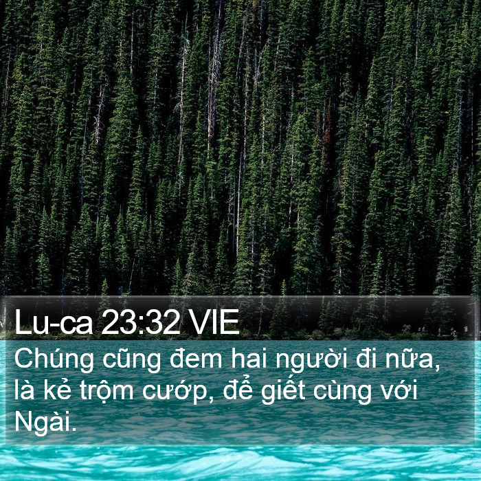 Lu-ca 23:32 VIE Bible Study