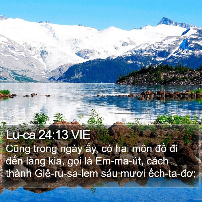 Lu-ca 24:13 VIE Bible Study