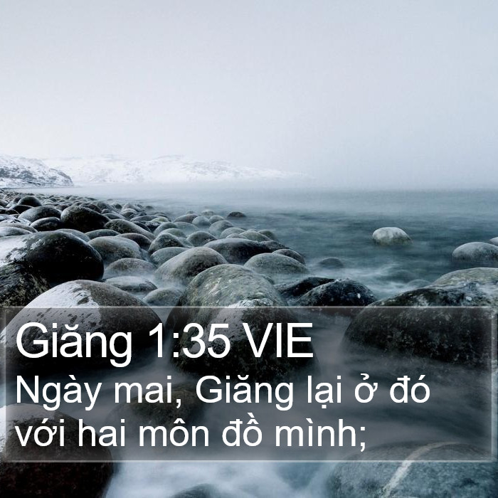 Giăng 1:35 VIE Bible Study