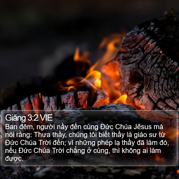 Giăng 3:2 VIE Bible Study
