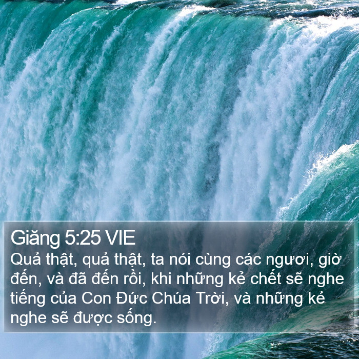 Giăng 5:25 VIE Bible Study