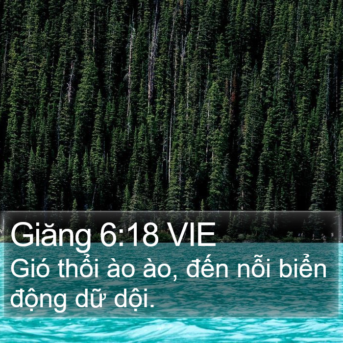 Giăng 6:18 VIE Bible Study