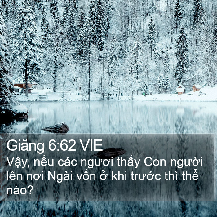 Giăng 6:62 VIE Bible Study