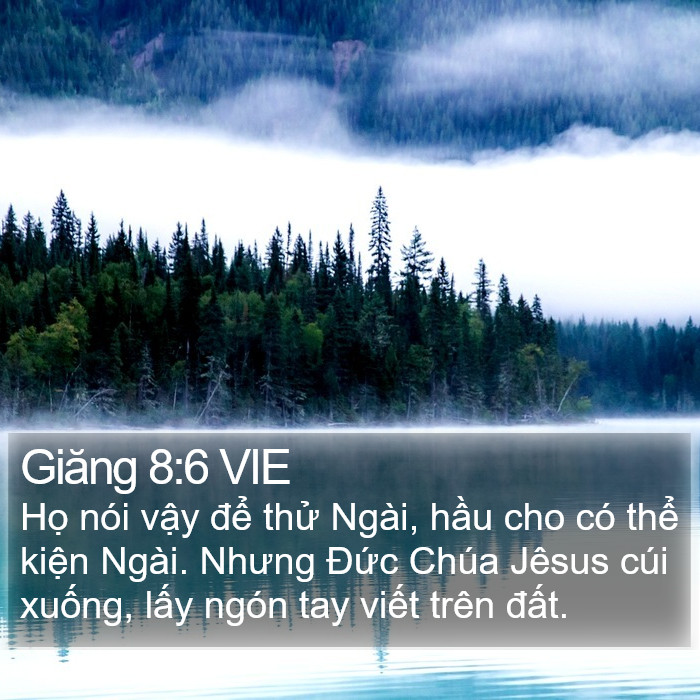 Giăng 8:6 VIE Bible Study