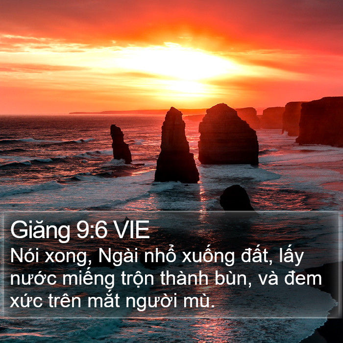 Giăng 9:6 VIE Bible Study