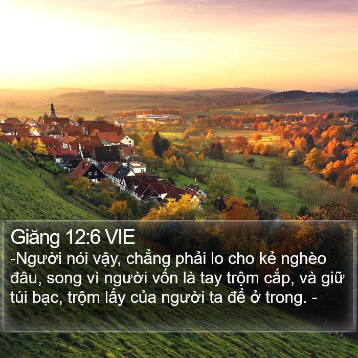 Giăng 12:6 VIE Bible Study