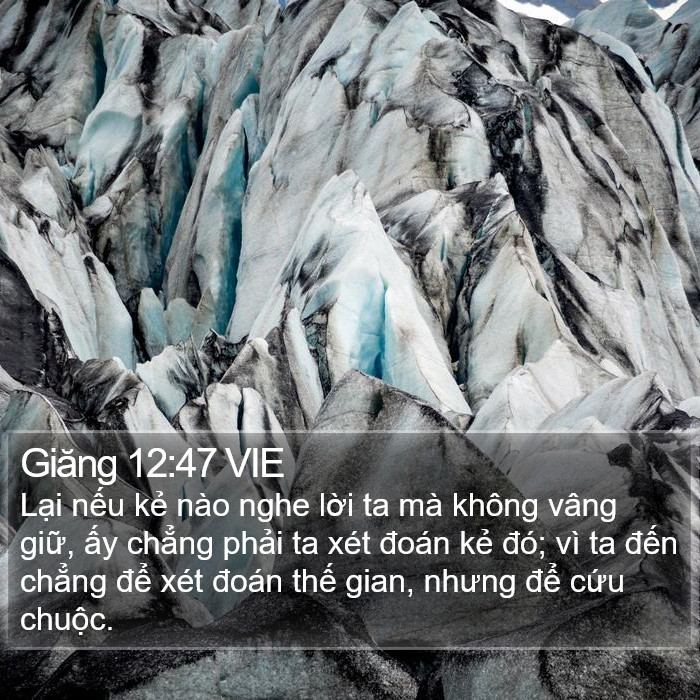 Giăng 12:47 VIE Bible Study