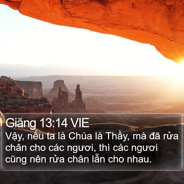 Giăng 13:14 VIE Bible Study