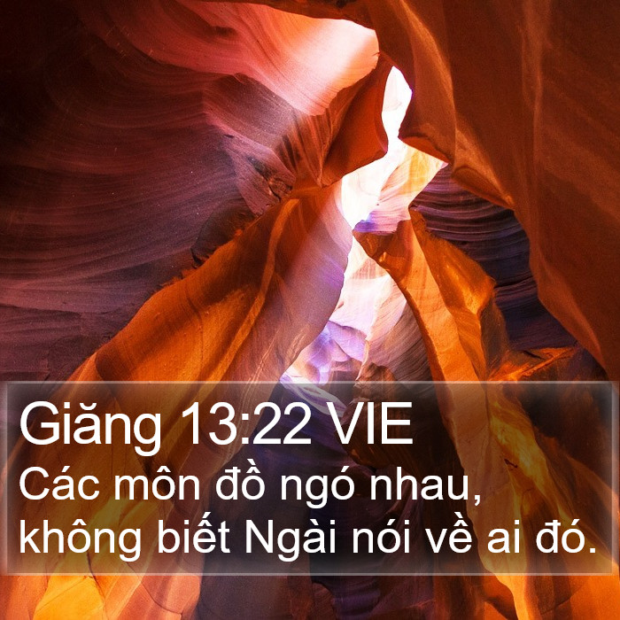 Giăng 13:22 VIE Bible Study