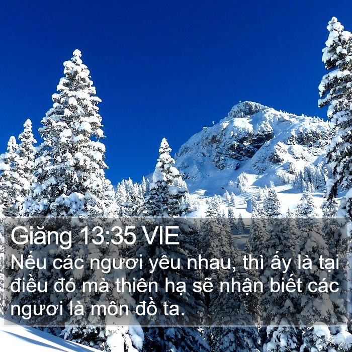 Giăng 13:35 VIE Bible Study