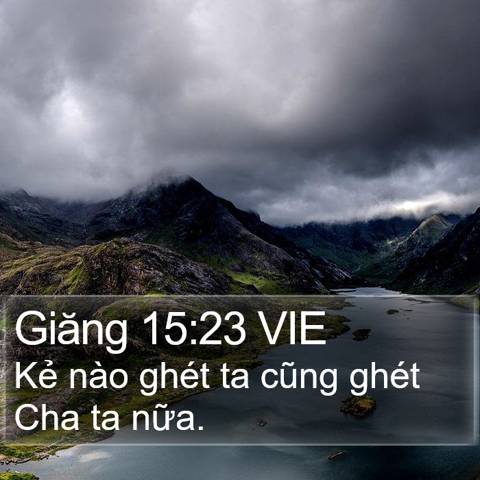 Giăng 15:23 VIE Bible Study