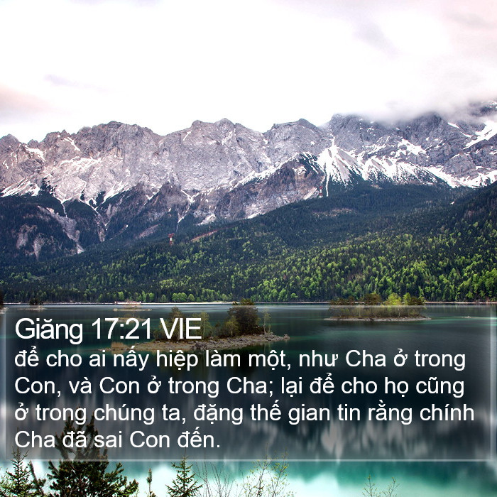 Giăng 17:21 VIE Bible Study