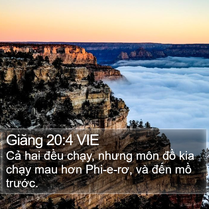 Giăng 20:4 VIE Bible Study