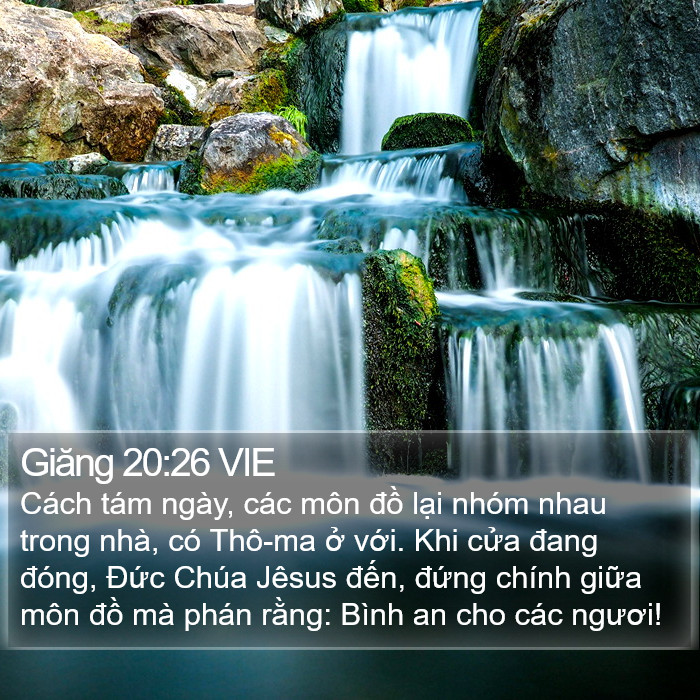 Giăng 20:26 VIE Bible Study