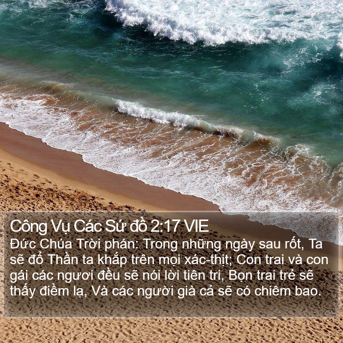 Công Vụ Các Sứ đồ 2:17 VIE Bible Study