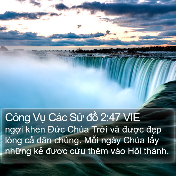 Công Vụ Các Sứ đồ 2:47 VIE Bible Study