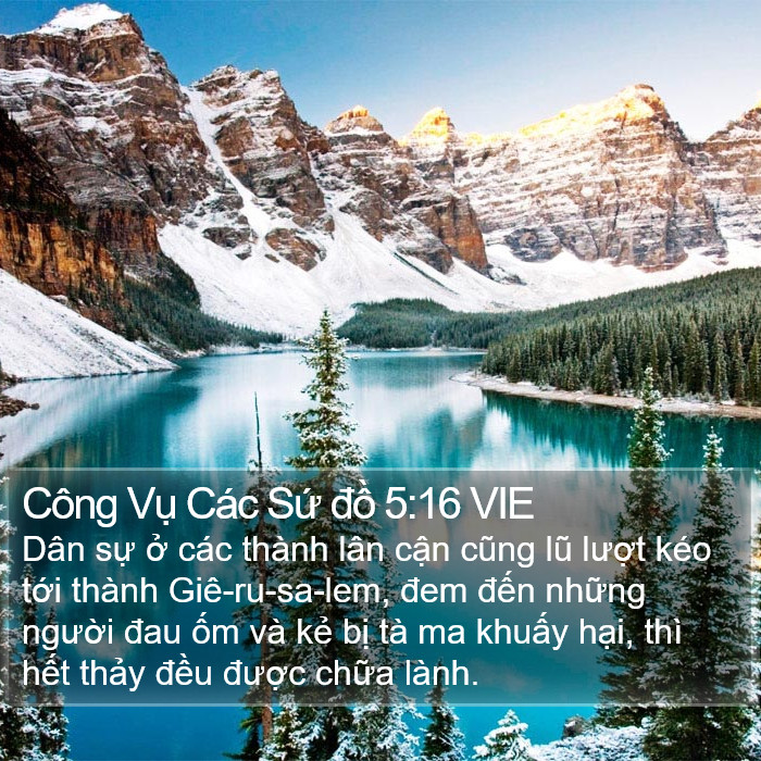 Công Vụ Các Sứ đồ 5:16 VIE Bible Study