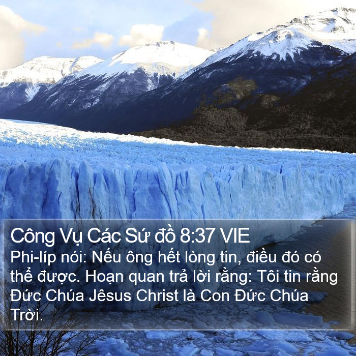Công Vụ Các Sứ đồ 8:37 VIE Bible Study