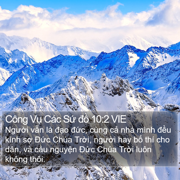 Công Vụ Các Sứ đồ 10:2 VIE Bible Study