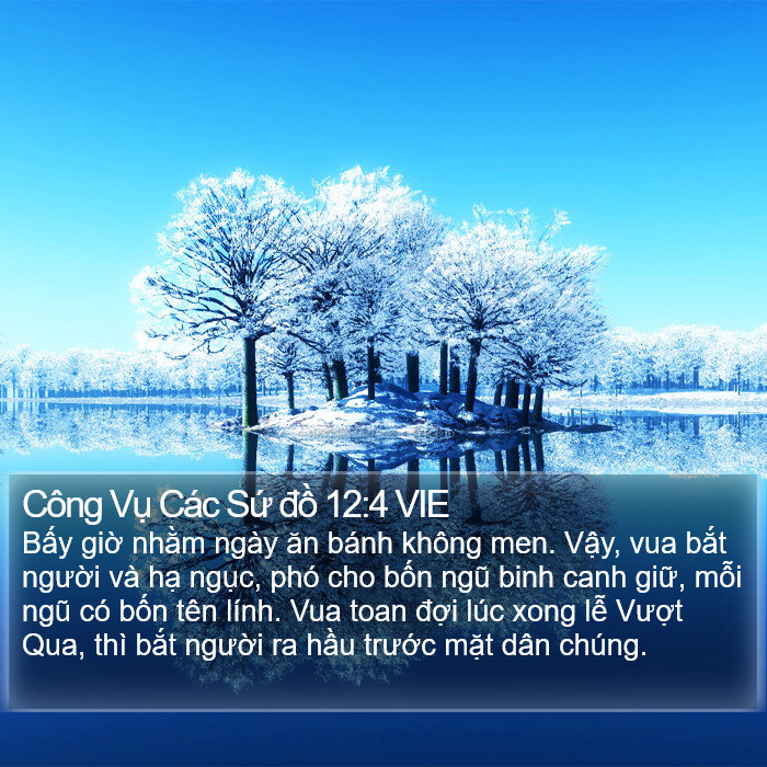 Công Vụ Các Sứ đồ 12:4 VIE Bible Study