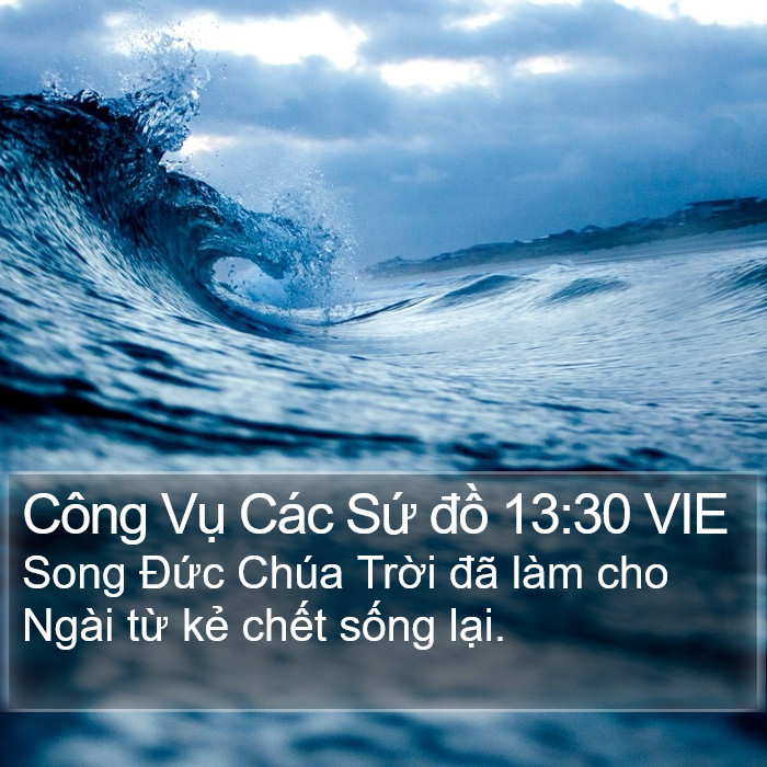 Công Vụ Các Sứ đồ 13:30 VIE Bible Study