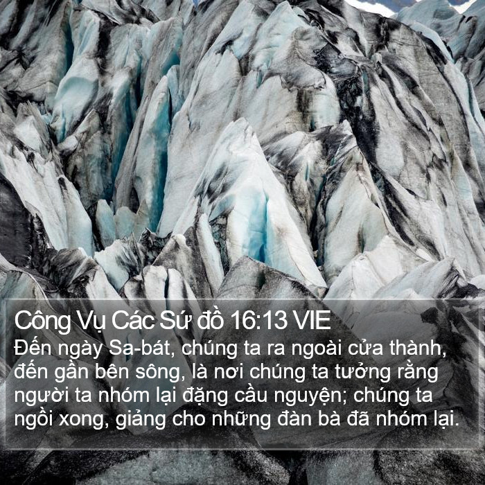 Công Vụ Các Sứ đồ 16:13 VIE Bible Study