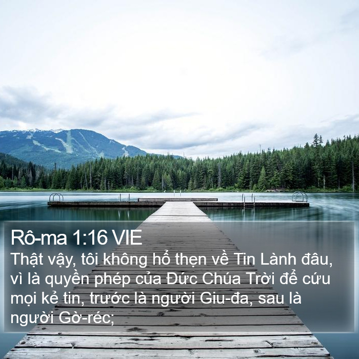 Rô-ma 1:16 VIE Bible Study