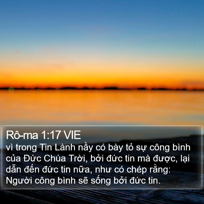 Rô-ma 1:17 VIE Bible Study