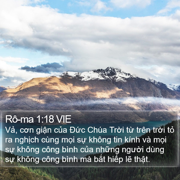 Rô-ma 1:18 VIE Bible Study