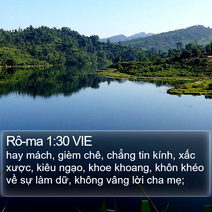 Rô-ma 1:30 VIE Bible Study