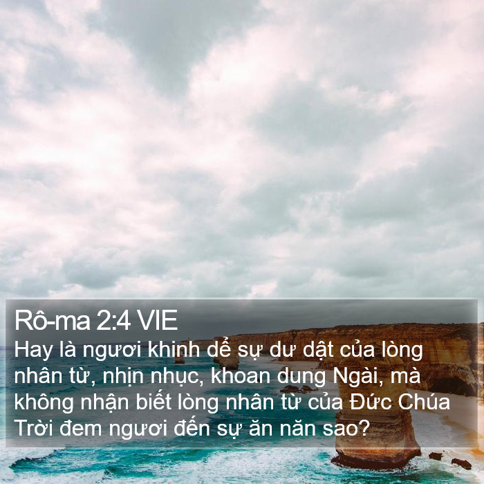 Rô-ma 2:4 VIE Bible Study