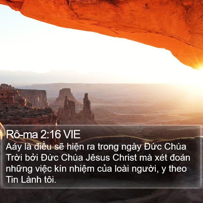 Rô-ma 2:16 VIE Bible Study