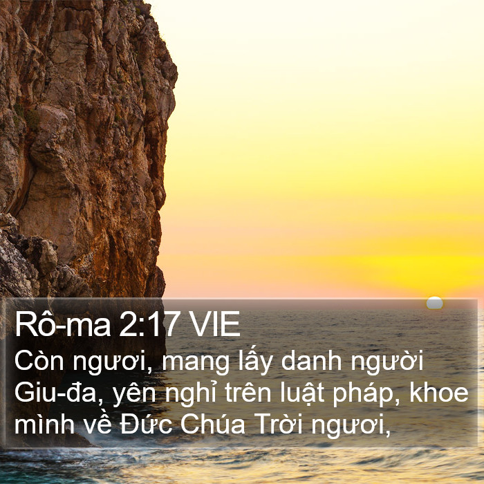 Rô-ma 2:17 VIE Bible Study