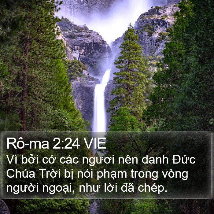 Rô-ma 2:24 VIE Bible Study
