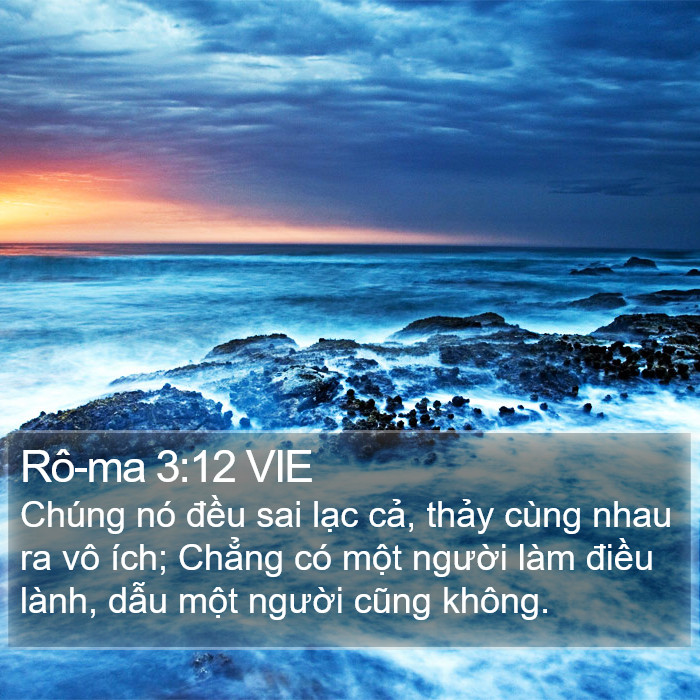 Rô-ma 3:12 VIE Bible Study