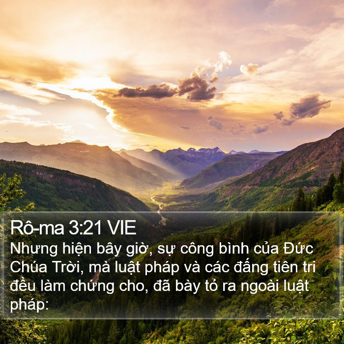 Rô-ma 3:21 VIE Bible Study
