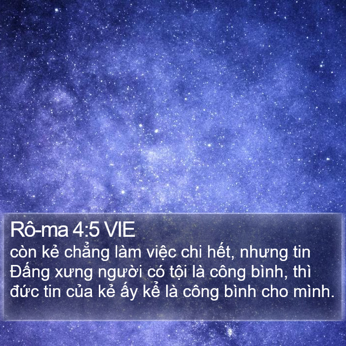 Rô-ma 4:5 VIE Bible Study