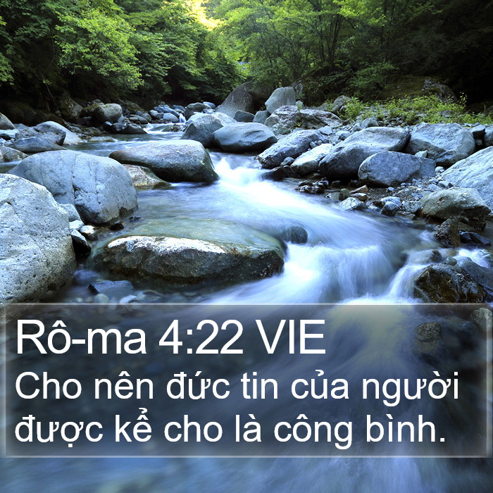 Rô-ma 4:22 VIE Bible Study