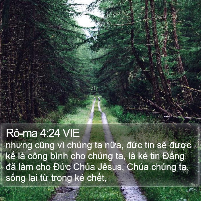 Rô-ma 4:24 VIE Bible Study